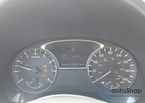 2016 Nissan Altima 2.5/2.5 S/2.5 Sl/2.5 Sr/2.5 Sv z USA, uszkodzony, nr VIN 1N4AL3AP2GC201857